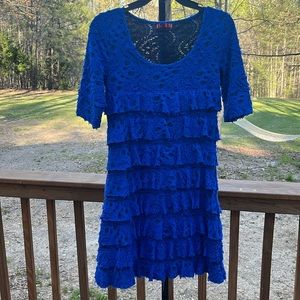 ISLE APPAREL BY MELIS KOZAN  SZ SM ROYAL BLUE